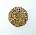 Backside of a gold coin of Theofilos