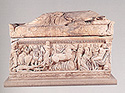 Sarcophagus. Roman villa.