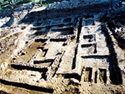 Peripheral road of Igoumenitsa. General side of the excavation.