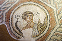 Mosaic floor of a house, detail 1.