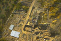 View of the archaeological site. (sections A, F, G).