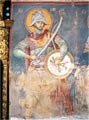 Fresco of St. Merkourios