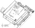 General plan of ancient Agora of Thasos