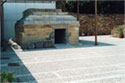 Macedonian tomb in the yard of Chios Museum