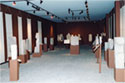View of exhibition hall III with inscriptions and engraved stelai