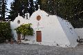The Church of Agios Ioannis (Saint John) the Theologian, next to the Tower of Sarakinis