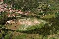 Aerial photograph of the site of Chalandritsa from the SE.