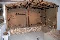 Reconstruction of a neolithic house