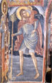 Wall painting in the katholikon: saint Christopher