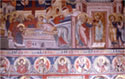 Wall paintings in the old katholikon: the Lamentation of Christ and the Incredulity of Thomas