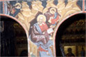 Wall painting in the old katholikon: saint John the Divine