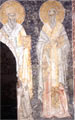 Wall painting: the Church fathers