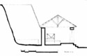 Section plan of the watermill
