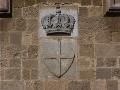 Palace of the Grand Master, coat of arms over the main gate
