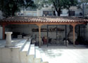 View of the museum's courtyard