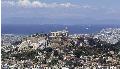 The Athenian Acropolis.View from the Lycabettus Hill.