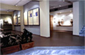 Partial view of the exhibition hall in the ground floor
