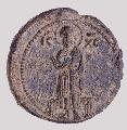 Lead seal of Andronikos I Palaiologos (1282-1328 A.D.) NM BE 762a/1999