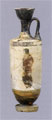 Attic white-ground lekythos (perfume container)