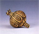 Clay model of pomegranate