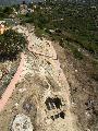 View fof thw mycenean cemetery