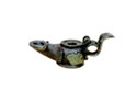 Bronze lamp bracket. Detail from the oil lamp