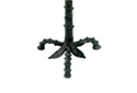 Bronze lamp bracket. Detail from the low part