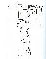Plan of the buildings of the prehistoric settlement