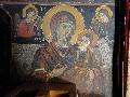 fresco depicting Virgin Mary