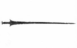 Bronze mycenaean sword