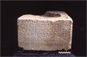 Inscribed base of the funerary monuments of Xenophantos