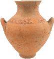 Amphora with painted decoration, "Treis Elies", Petra, Pieria prefecture, 1000 BC