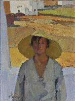 Λύτρας Νίκος (1883 - 1927) Το ψάθινο καπέλλο, π. 1925