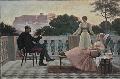 Rizos akovos (1849 - 1926) On the Terrace, 1897