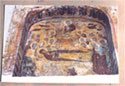Arc of the south entrance: the Dormition of the Virgin