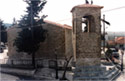 Η ανατολική όψη του ναού και το κωδωνοστάσιο
