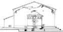Drawing of the east side