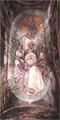 The Holy Trinity in the vault of the narthex