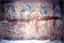 Wall paintings on the south wall