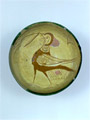 Glazed plate