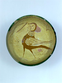 Clay bowl, 13th-14th century