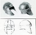Illyrian-type helment from a burial at Chorygi, 4th c. BC.