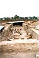 View of the north nave of the Early Christian basilica at Nea Pella