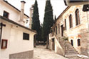 View of the Church of the Koimisi tis Theotokou and of the Old Schoolhouse from the north