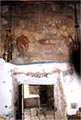 Wall paintings on the east wall of the sanctuary