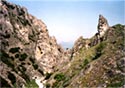 The Servia Gorge: anthropomorphic rocks