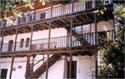 West wing of the monastic cells