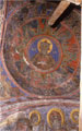 Wall paintings in the sail vault of the new katholikon