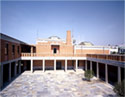 Museum's courtyard