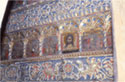 Detail of the templon of the katholikon
